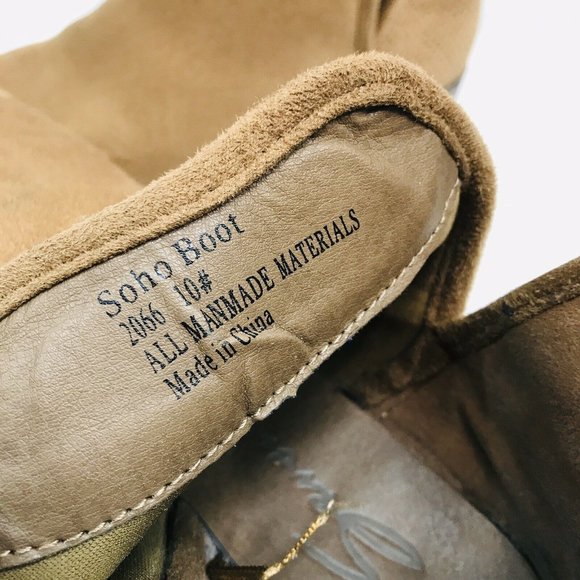 Seven7 Soho Vegan Leather Ankle Boots Size 10 EUC - Picture 7 of 8